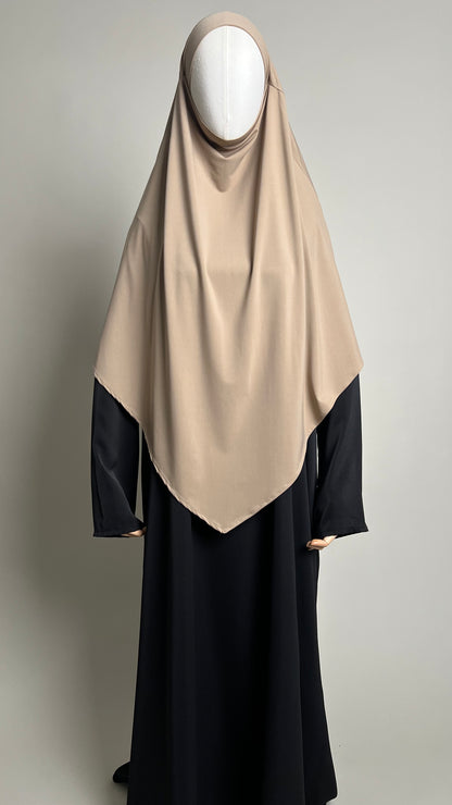 Yasmin Pointed Jersey Khimar