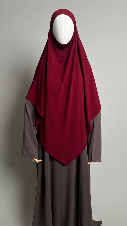 Yasmin Pointed Jersey Khimar