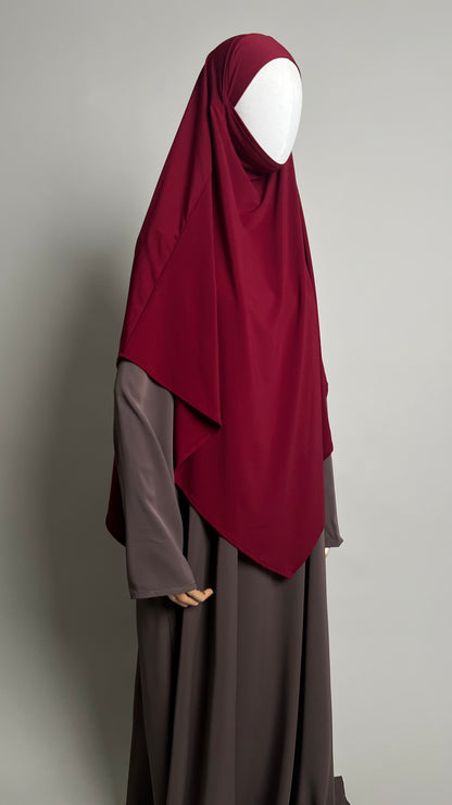 Yasmin Pointed Jersey Khimar