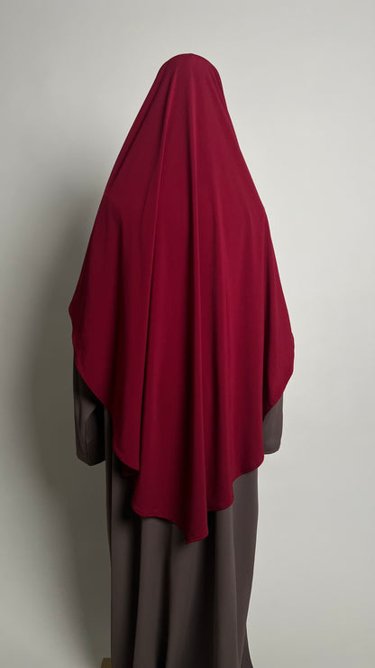 Yasmin Pointed Jersey Khimar