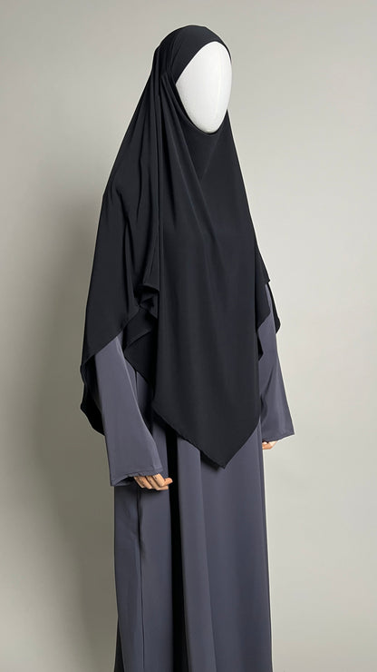 Yasmin Pointed Jersey Khimar
