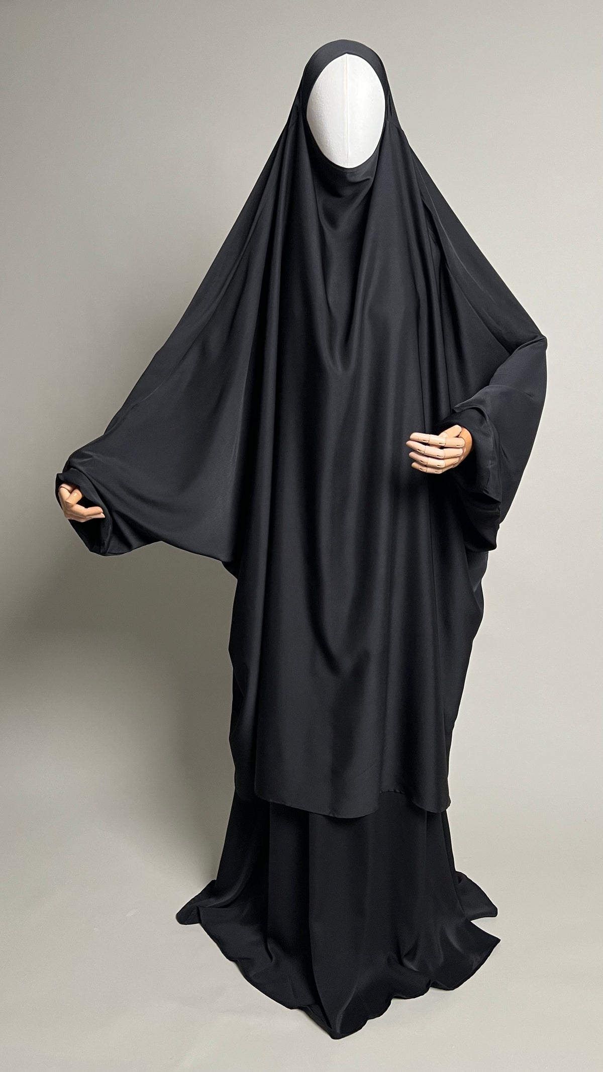 Sumayyah Two-Piece Jilbab Set with Skirt